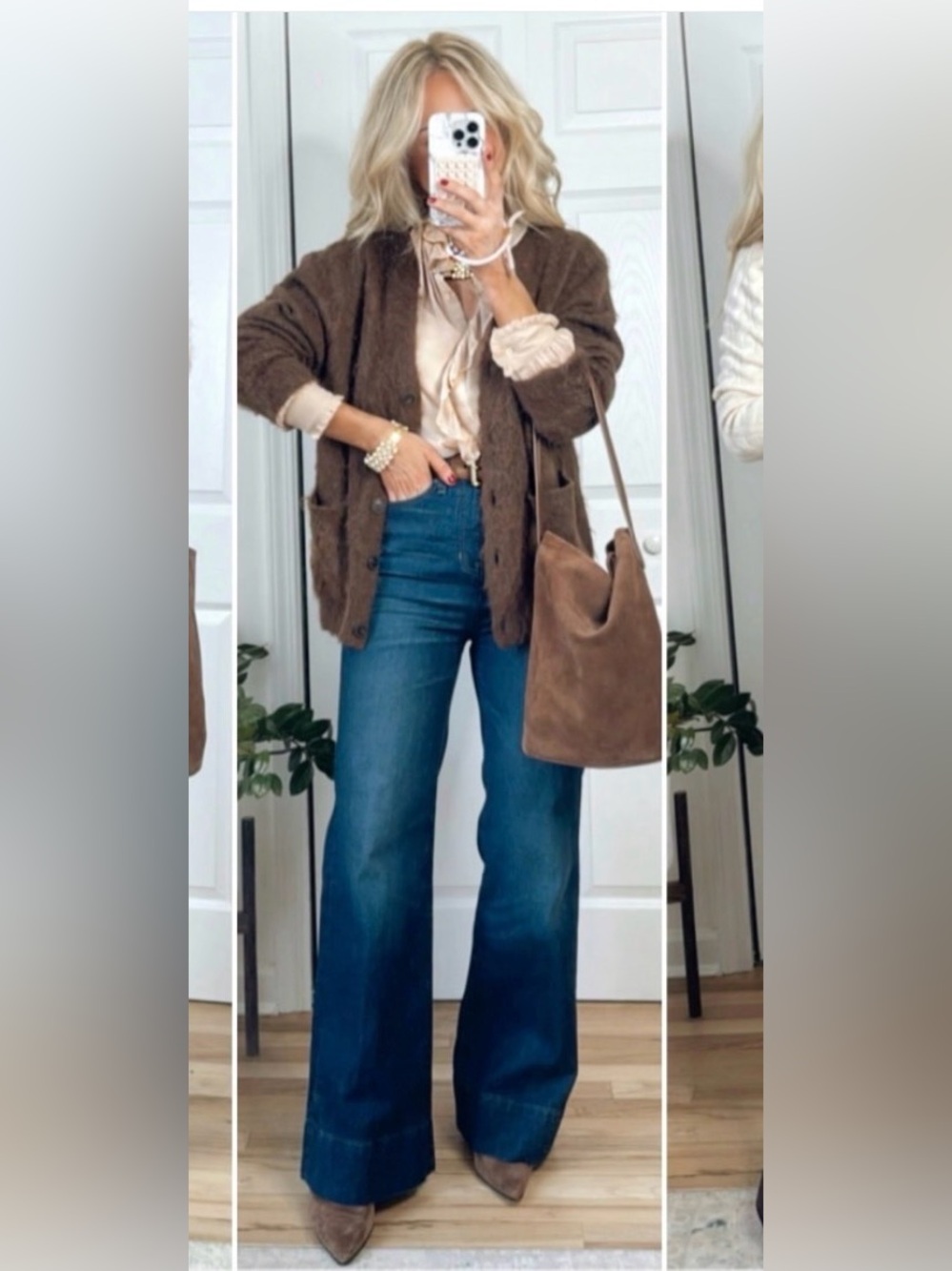 J.Crew High Rise Curvy Denim Trouser 31P